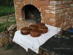 Хлеб на закваске в русской печи