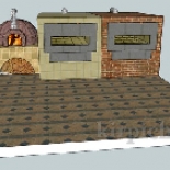 хлебопекарной печи 3D-проект
